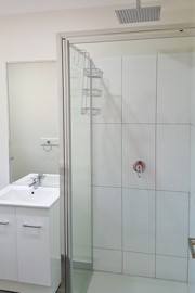 Bathroom with separate toilet
