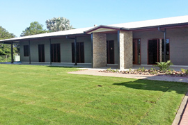 Ground level home on rural block