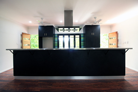 Open living kitchen
